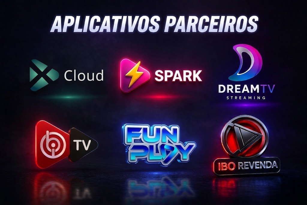 Aplicativos parceiros da CMTV